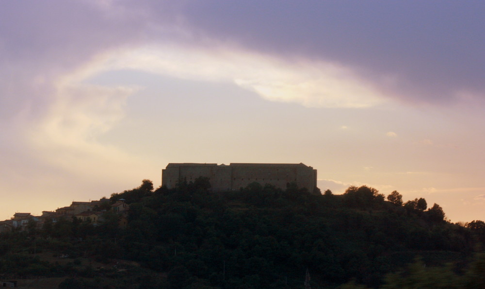 Castello al tramonto