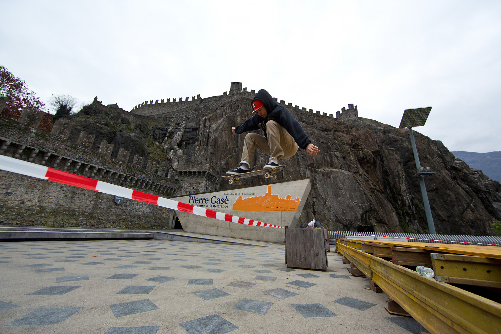 castello bellinzona skateboard