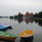 castello con lago in Lituania