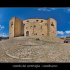 Castello dei Ventimiglia in Castelbuono – Sizilien, Panorama