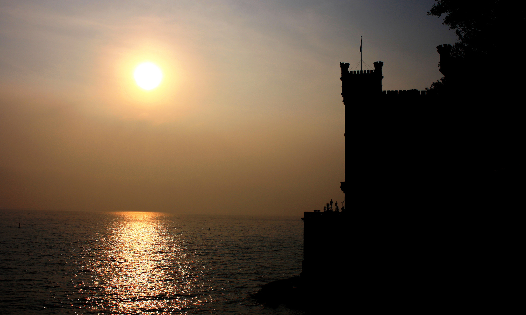 Castello di Miramare in Triest...