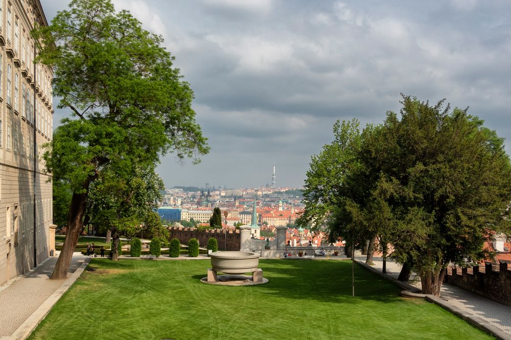 Castello di Praga, vista dai giardini