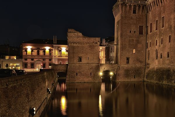 Castello Estense Ferrara Italien