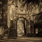 Castello Udine sepia