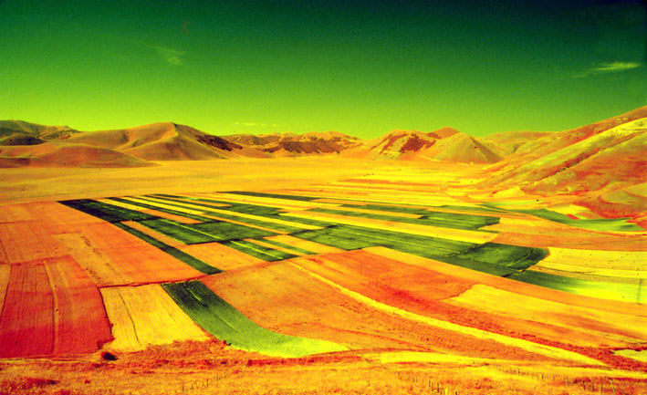 Castelluccio di Norcia - Infrared 1