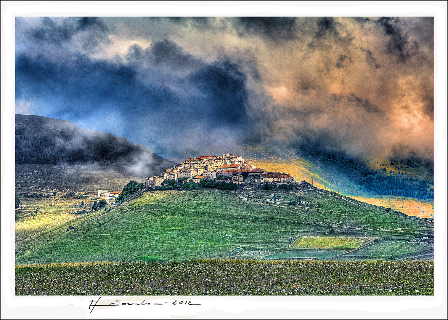 Castelluccio è scomparso