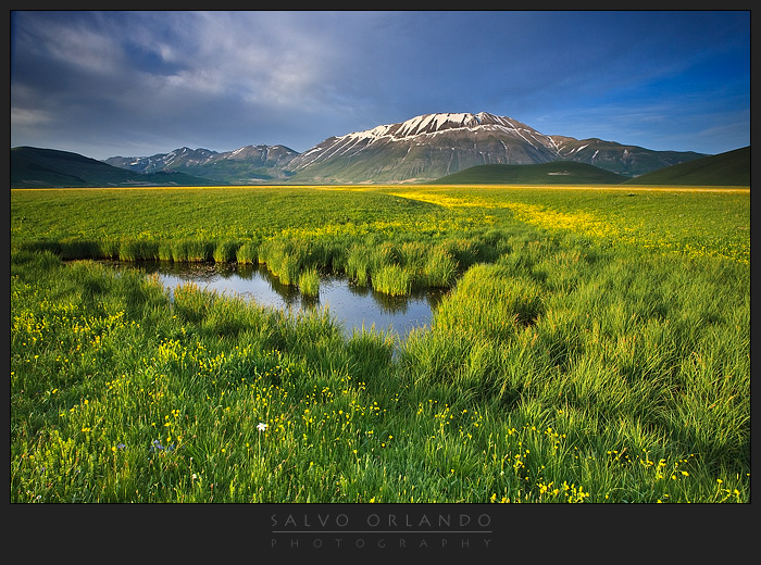 Castelluccio in light