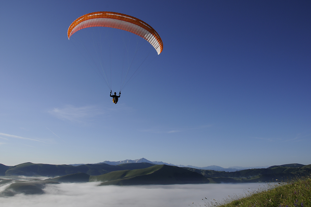 Castelluccio Morgennebel