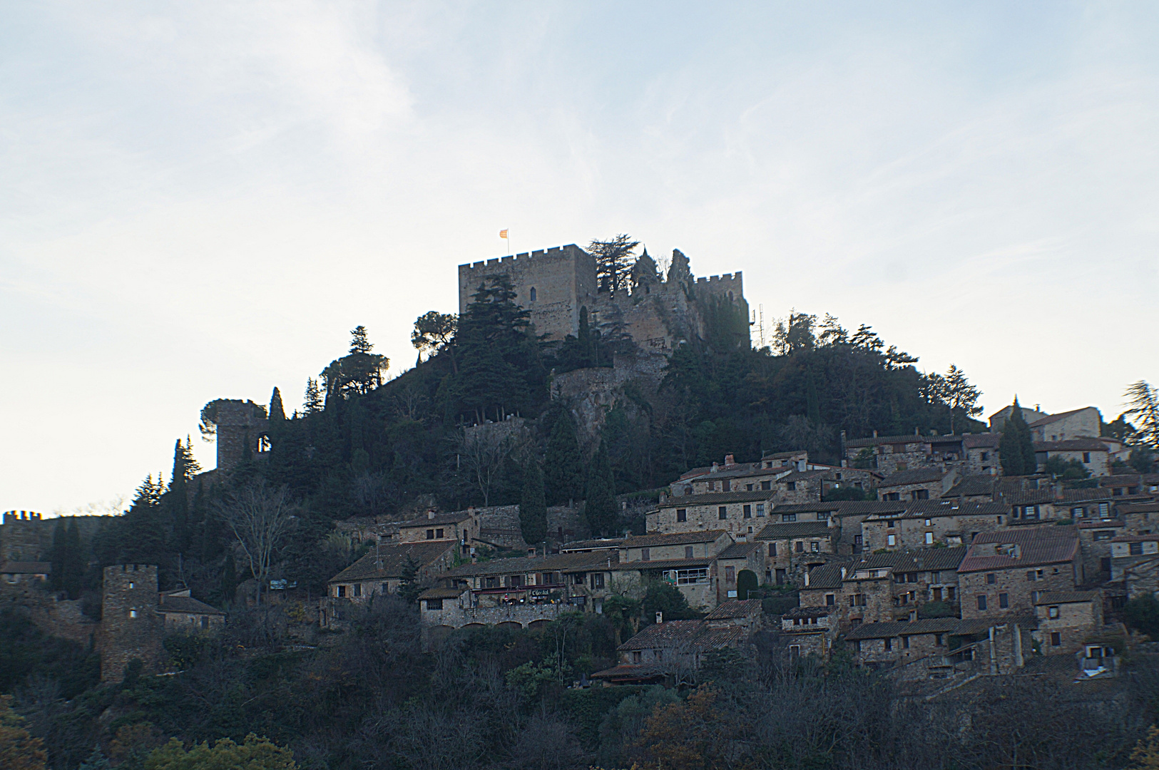 castelnou le village le plus visite des pyrénée orientale