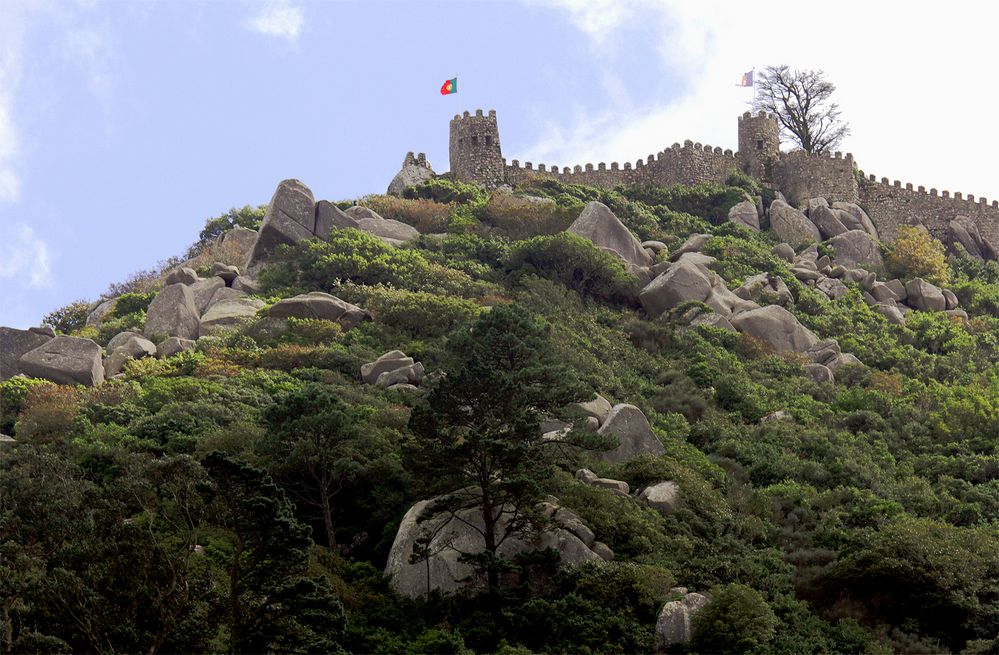 "Castelo dos Mouros – alte Burgruine der Mauren, Sintra"