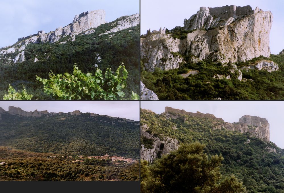 Castèls de Pèirapertusa e Sant Jòrdi