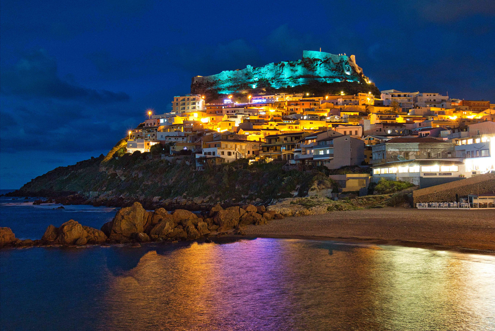 Castelsardo am Abend