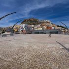 Castelsardo - große Fläche in beengter Stadt