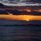 Castiglioncello Sonnenuntergang am Strand