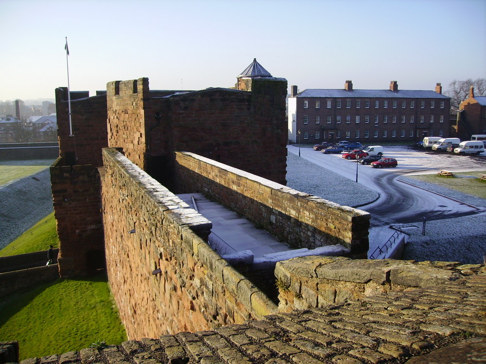 CASTILLO DE CARLISLE INGLATERRA, QUE FRIOOOOOOOOO