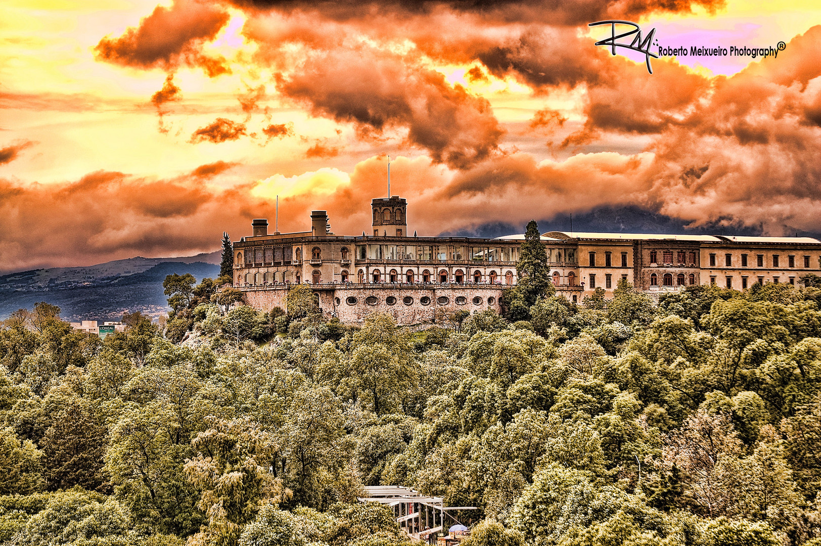 Castillo de Chapultepec, Ciudad de México,México Imagen & Foto north
