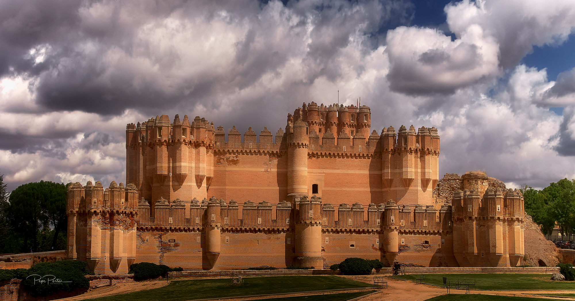 Castillo de Coca. Segovia (España)