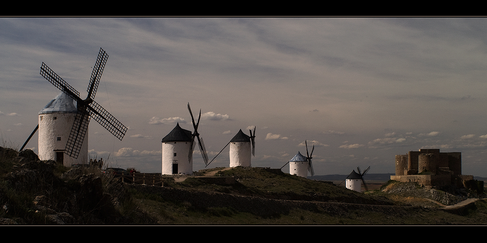 Castillo de Consuegra, Castilla la Mancha (Spanien)