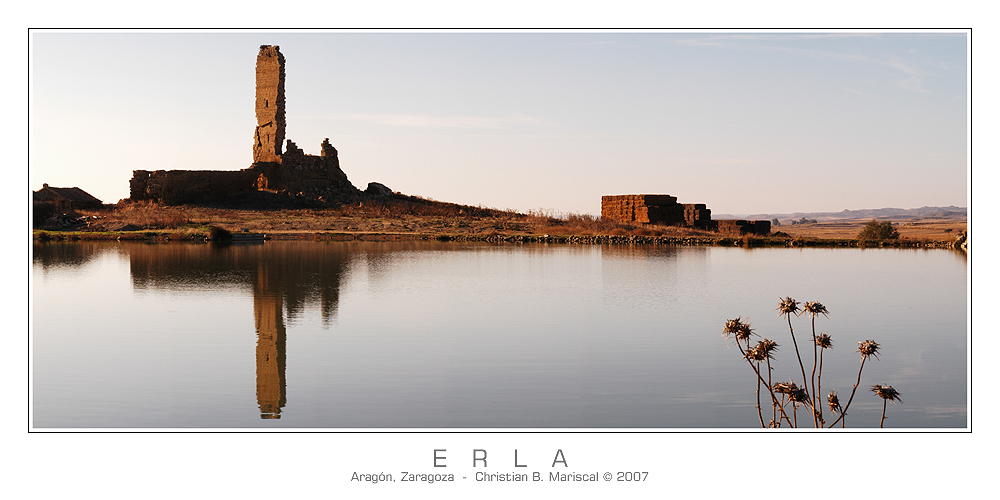 Castillo de Erla (Spanien - Aragón, Prov. Zaragoza)