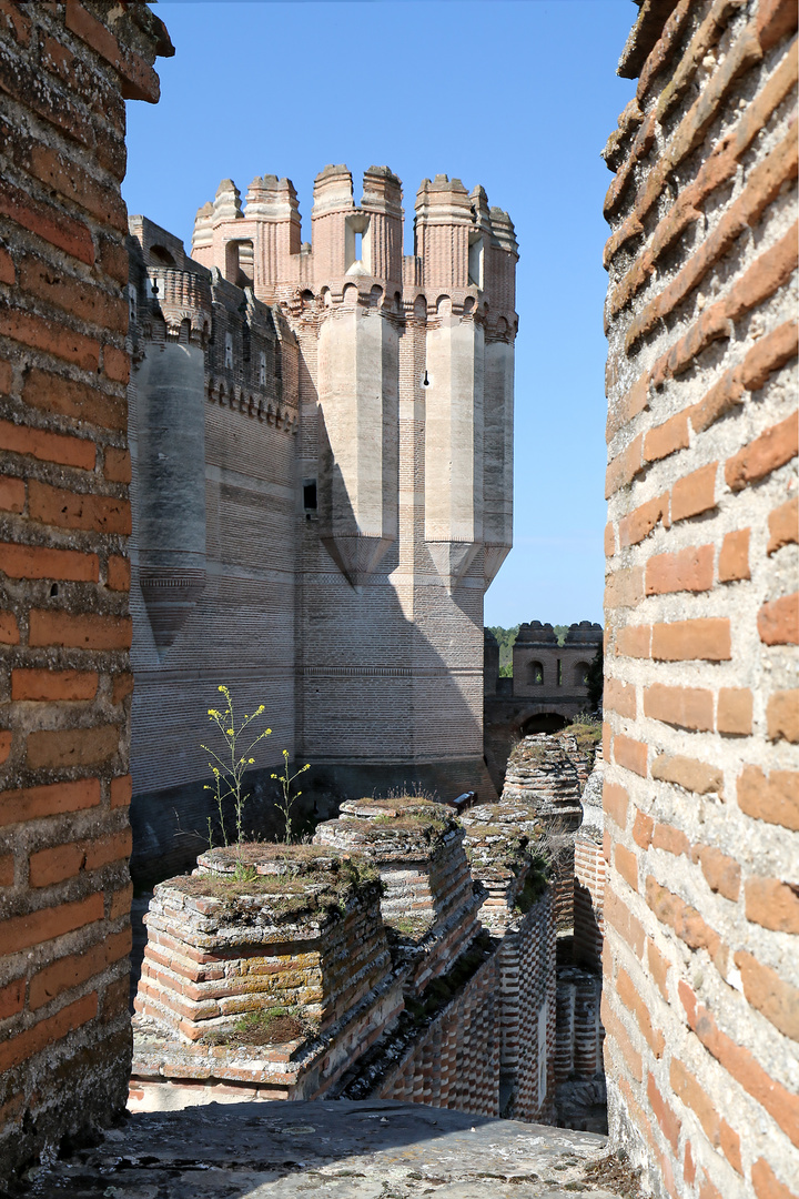 castillo de la mota en médina del campo  