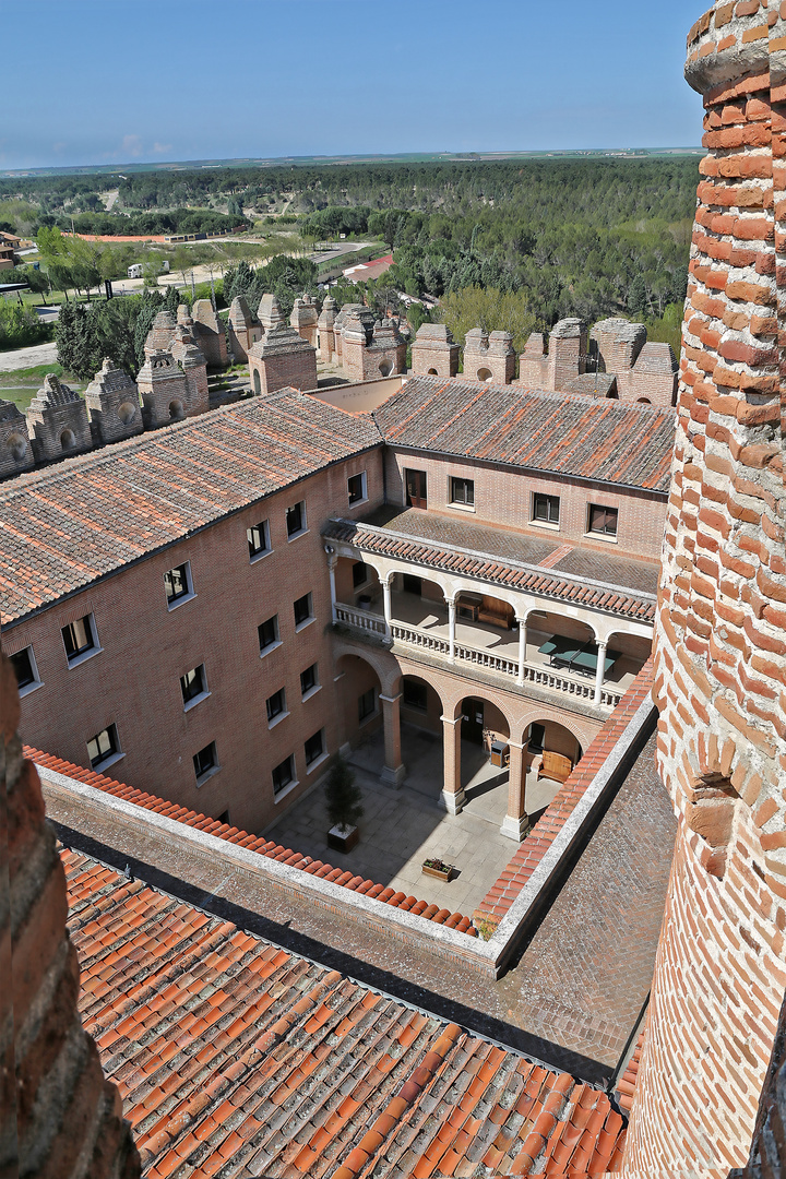 Castillo de la mota en médina del campo 