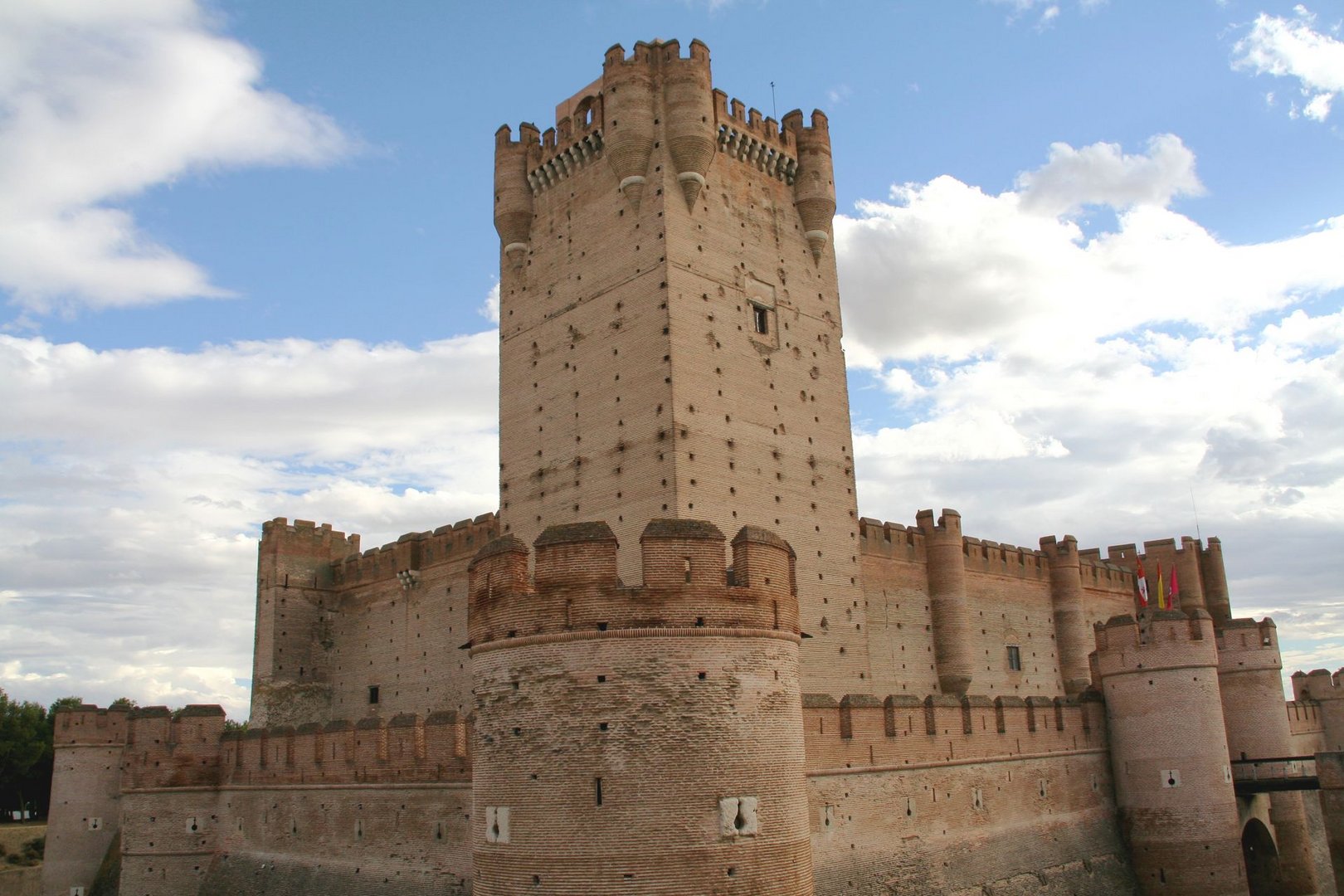 Castillo de la Mota en Medina del Campo (Valladolid)