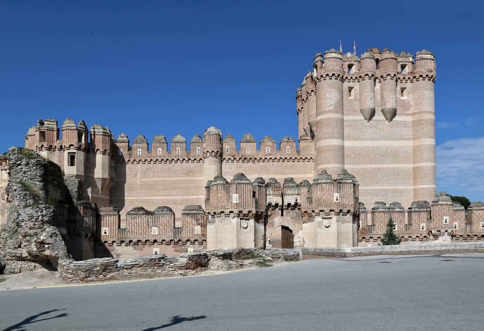 castillo de la mota en medina del campo   vue générale b