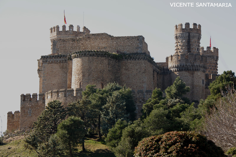 CASTILLO DE LOS MENDOZA ( MANZANARES EL REAL)