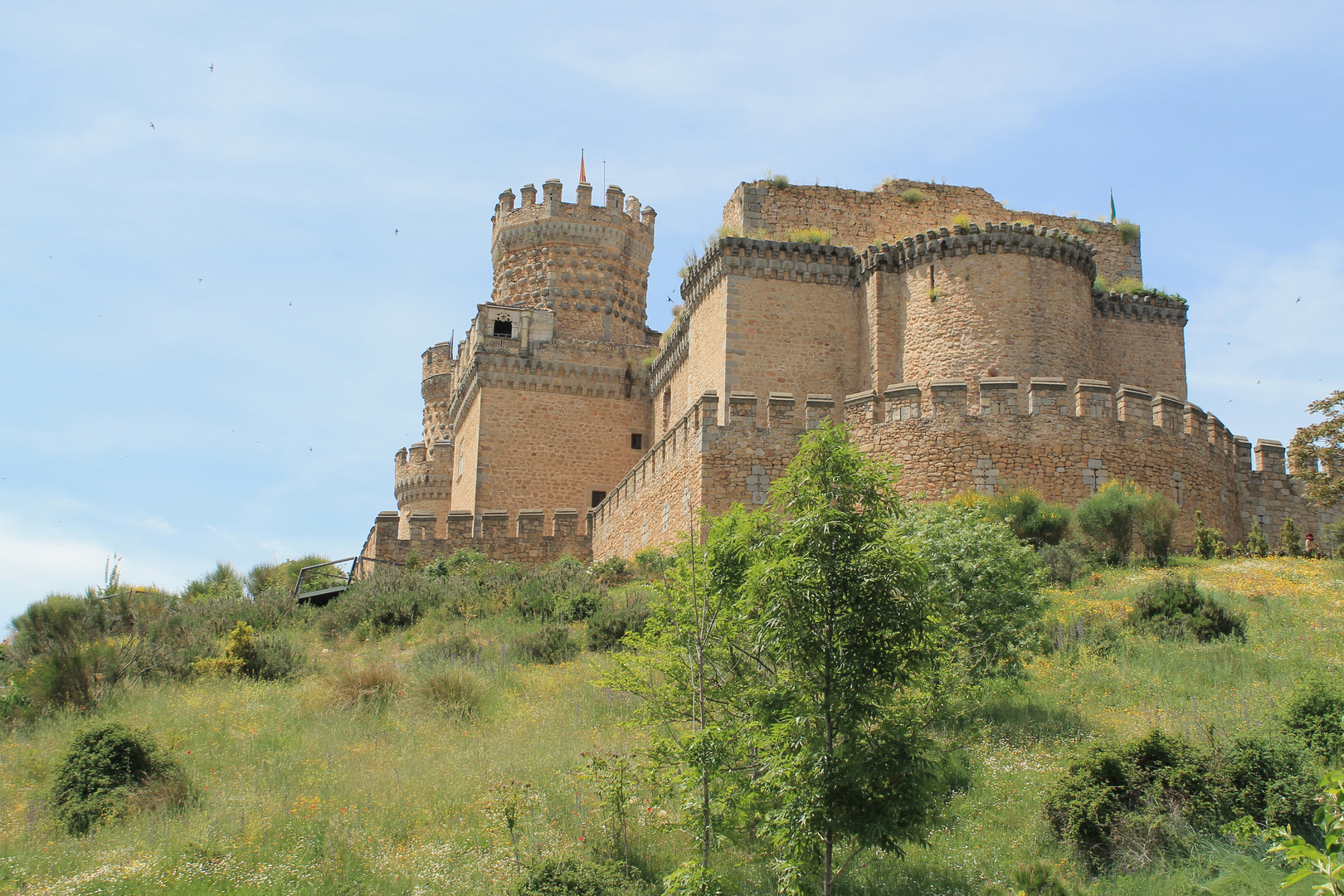 castillo de manzanares el real madrid