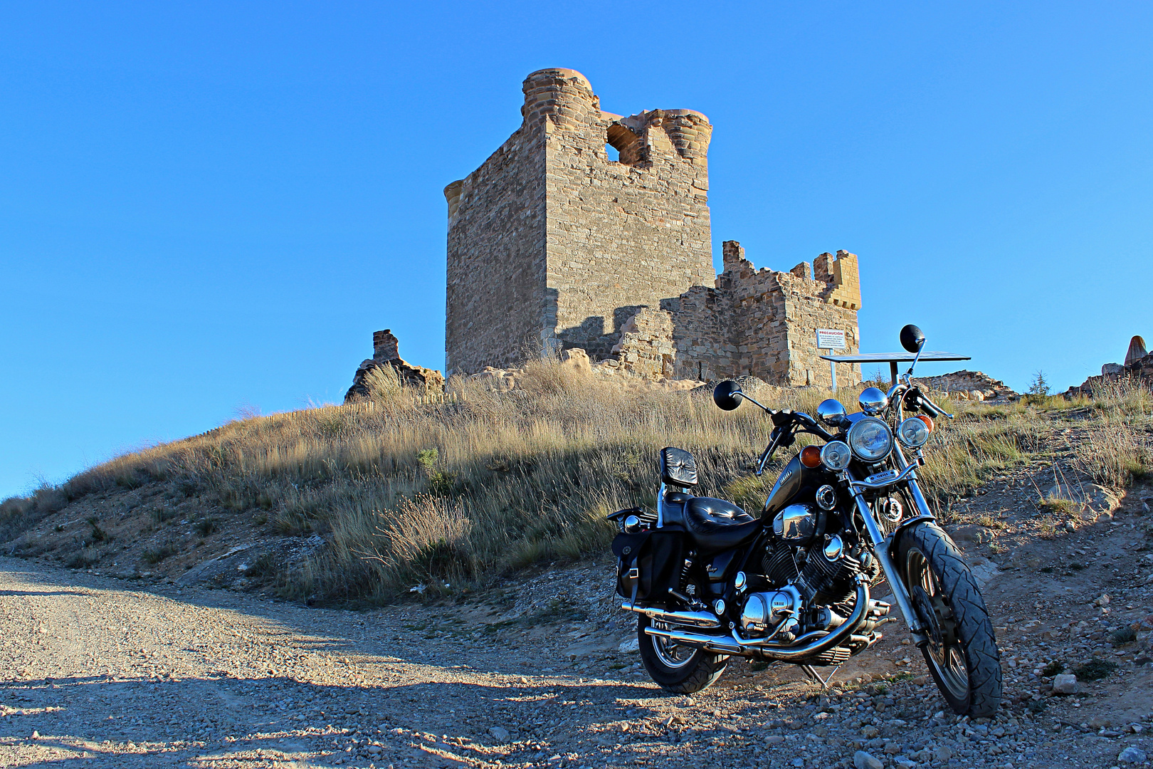 Castillo de Quel, La Rioja) España.