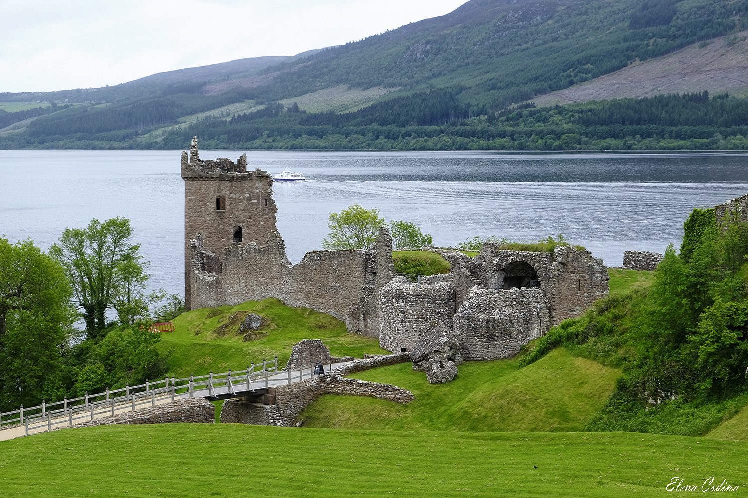 Castillo de Urquhart. Escocia