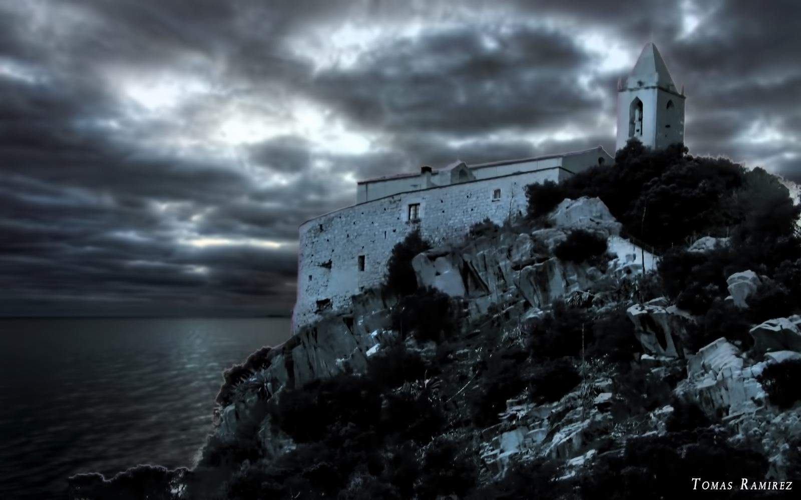 Castillo en el mar