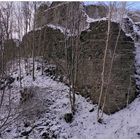 Castillo en ruinas "Hutsburg" (Die Burgruine "Hutsburg")