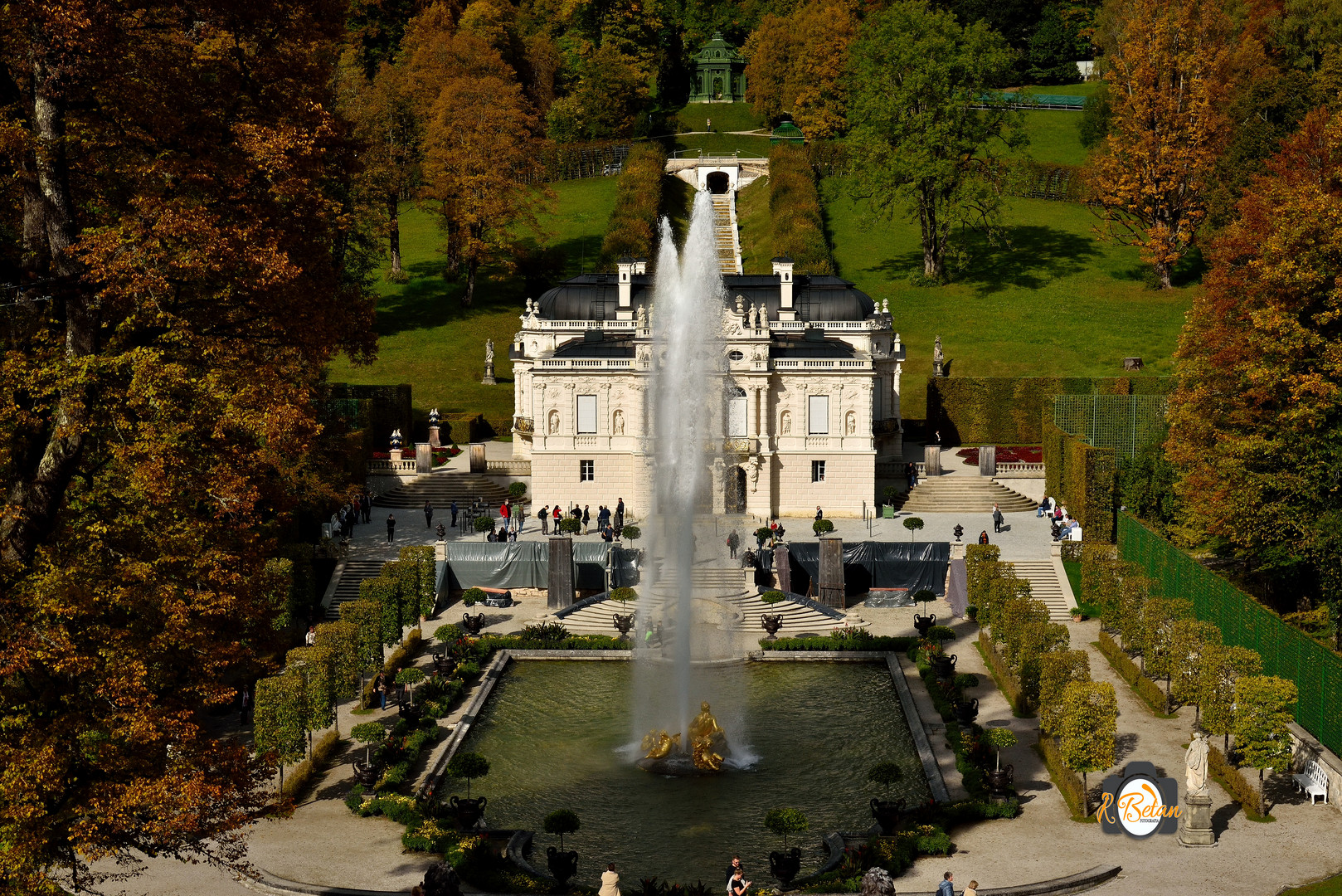 Castillo Linderhof  del Rey Luis || de Baviera