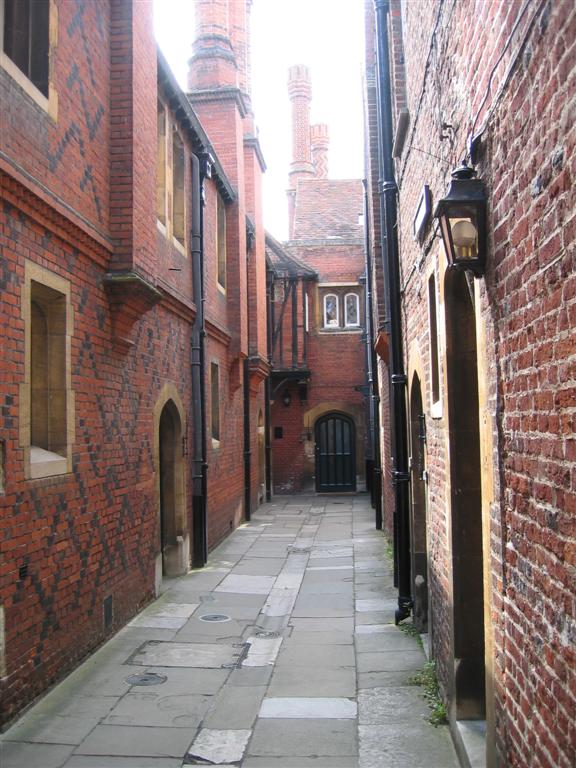 Castle alleyway