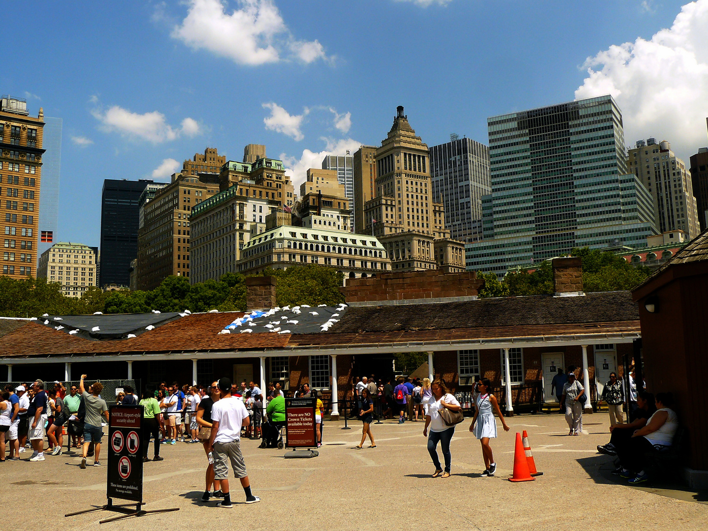 Castle Cliton am Battery Park 1807 als Artilleriestellung gebaut,National MONUMENT