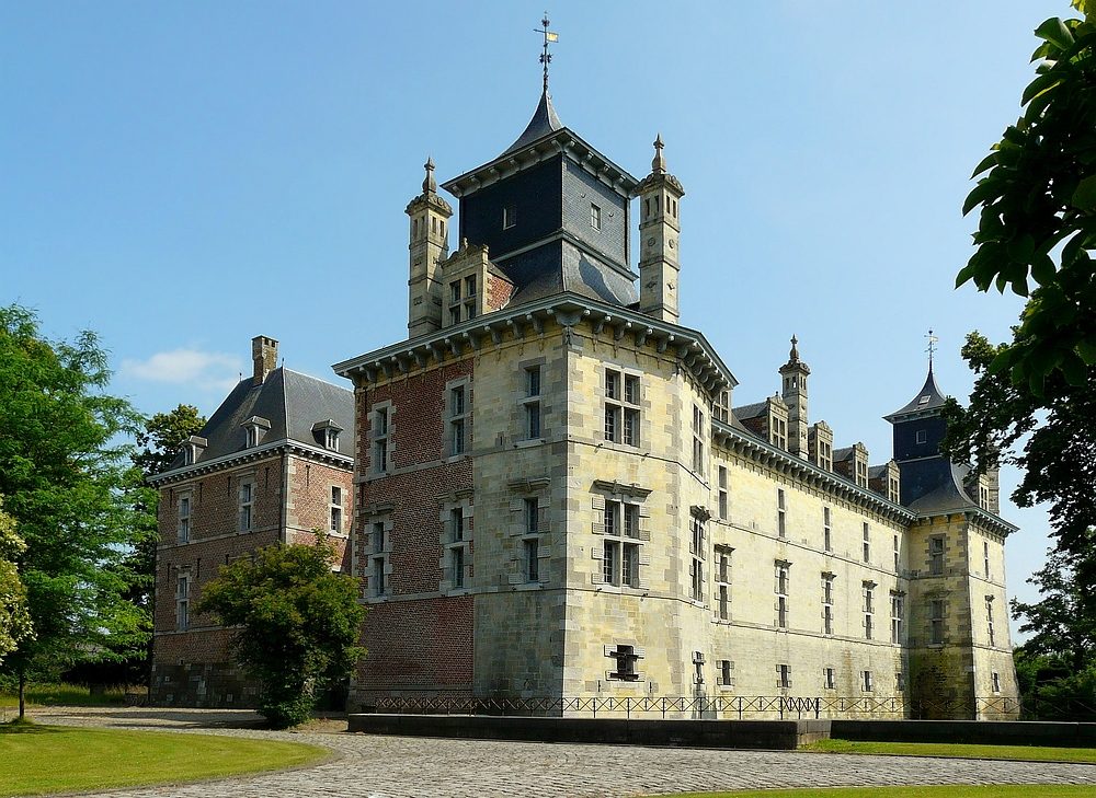 Castle “d’Aspremont Lynden” at Oud-Rekem (Belgium)