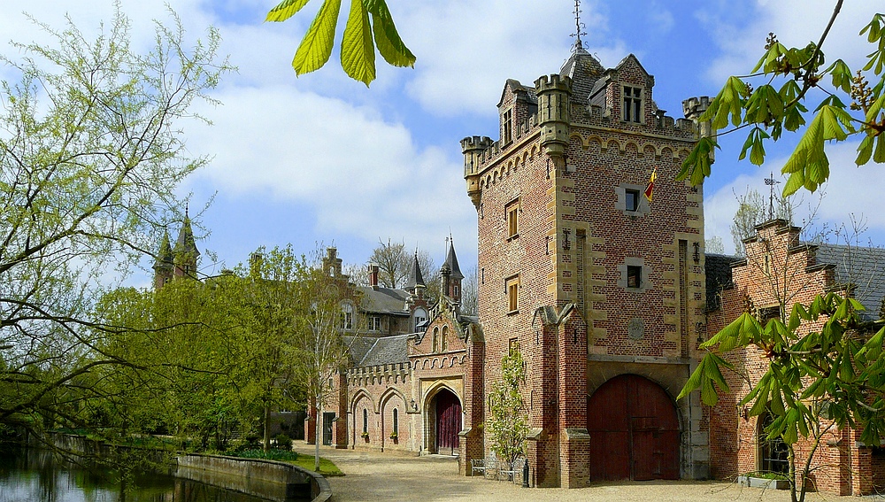 Castle ‘de la Motte’ at Groot-Gelmen (Belgium)