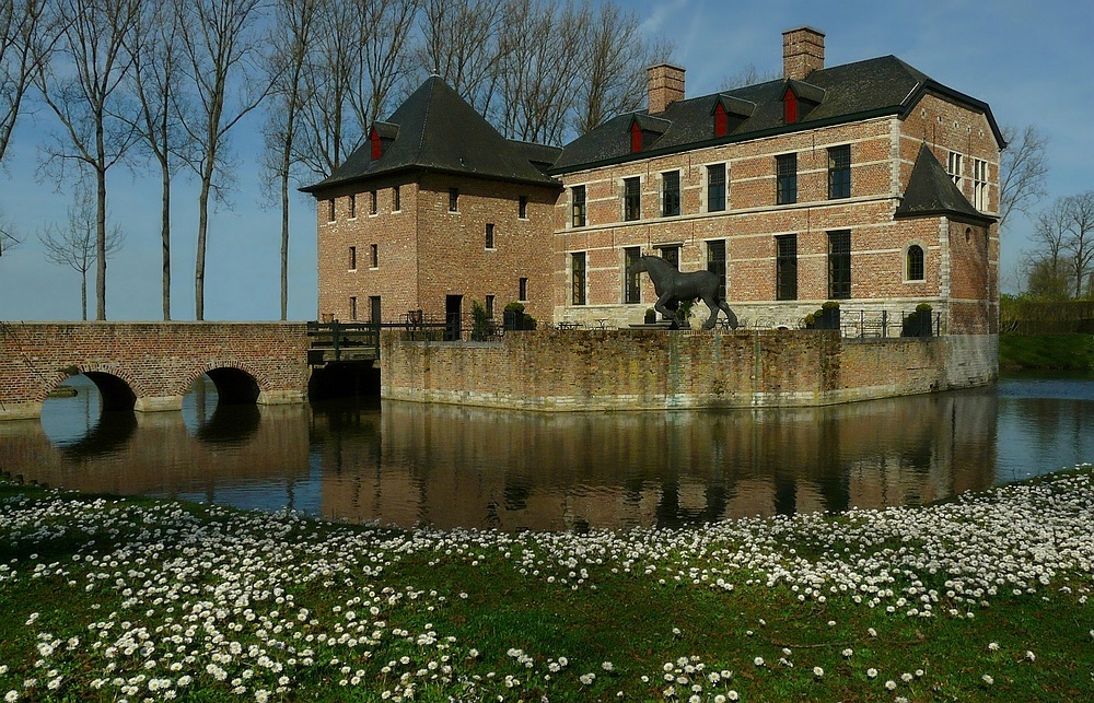 Castle ‘Diepensteyn’ at Steenhuffel (Belgium)