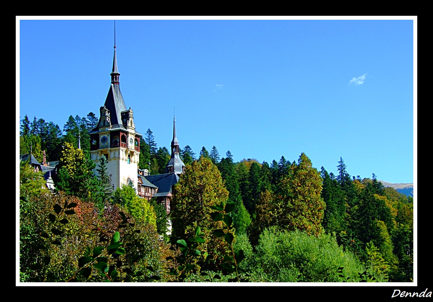 Castle from the mountains