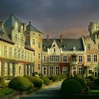 Castle Gaasbeek (Belgium) : the courtyard