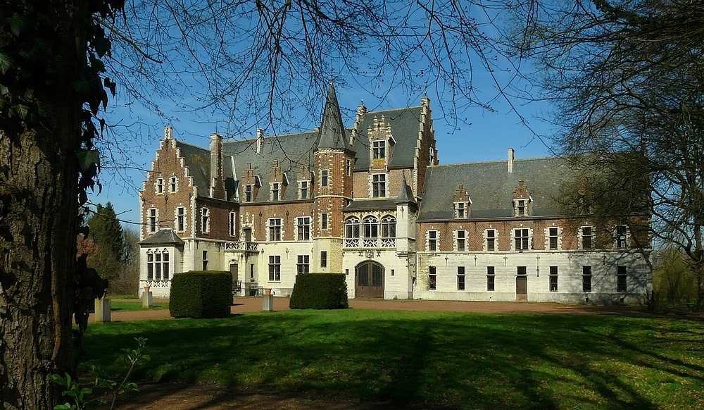 Castle ‘Het Steen’ at Elewijt (Belgium)