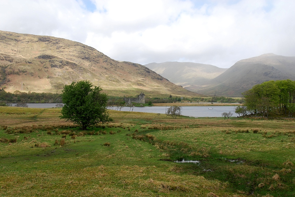 Castle in den Highlands