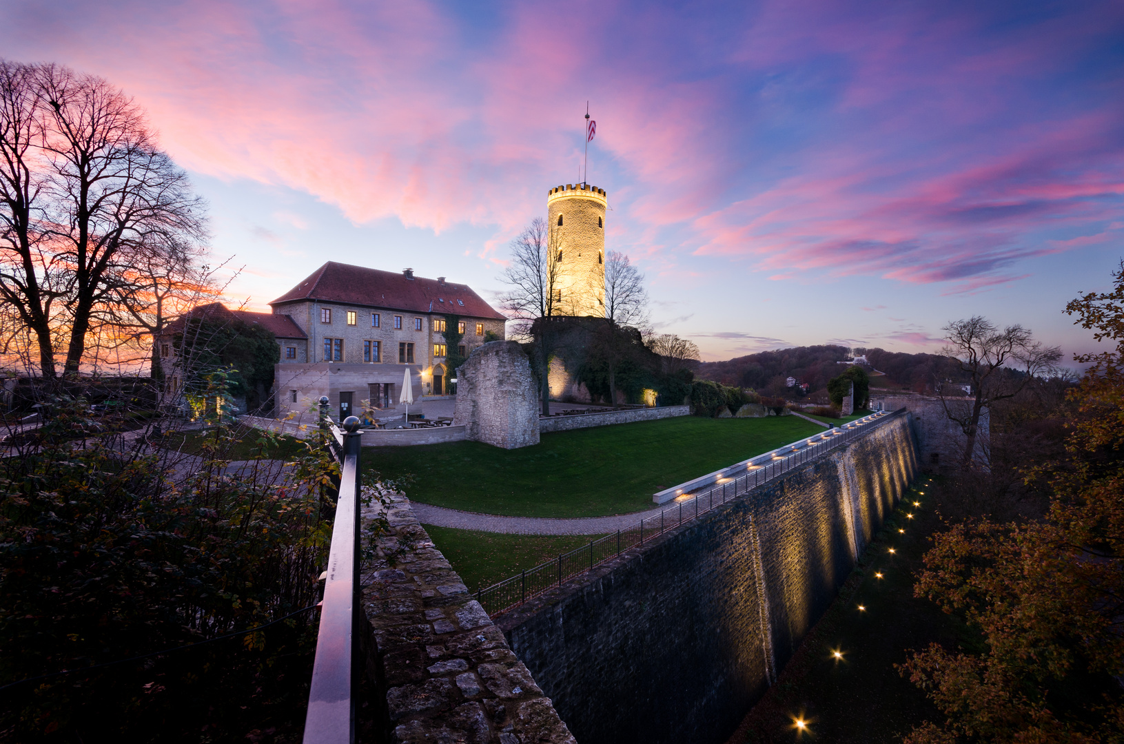 Castle in new light