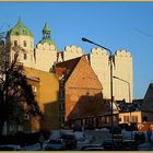 Castle in Stettin from the back side