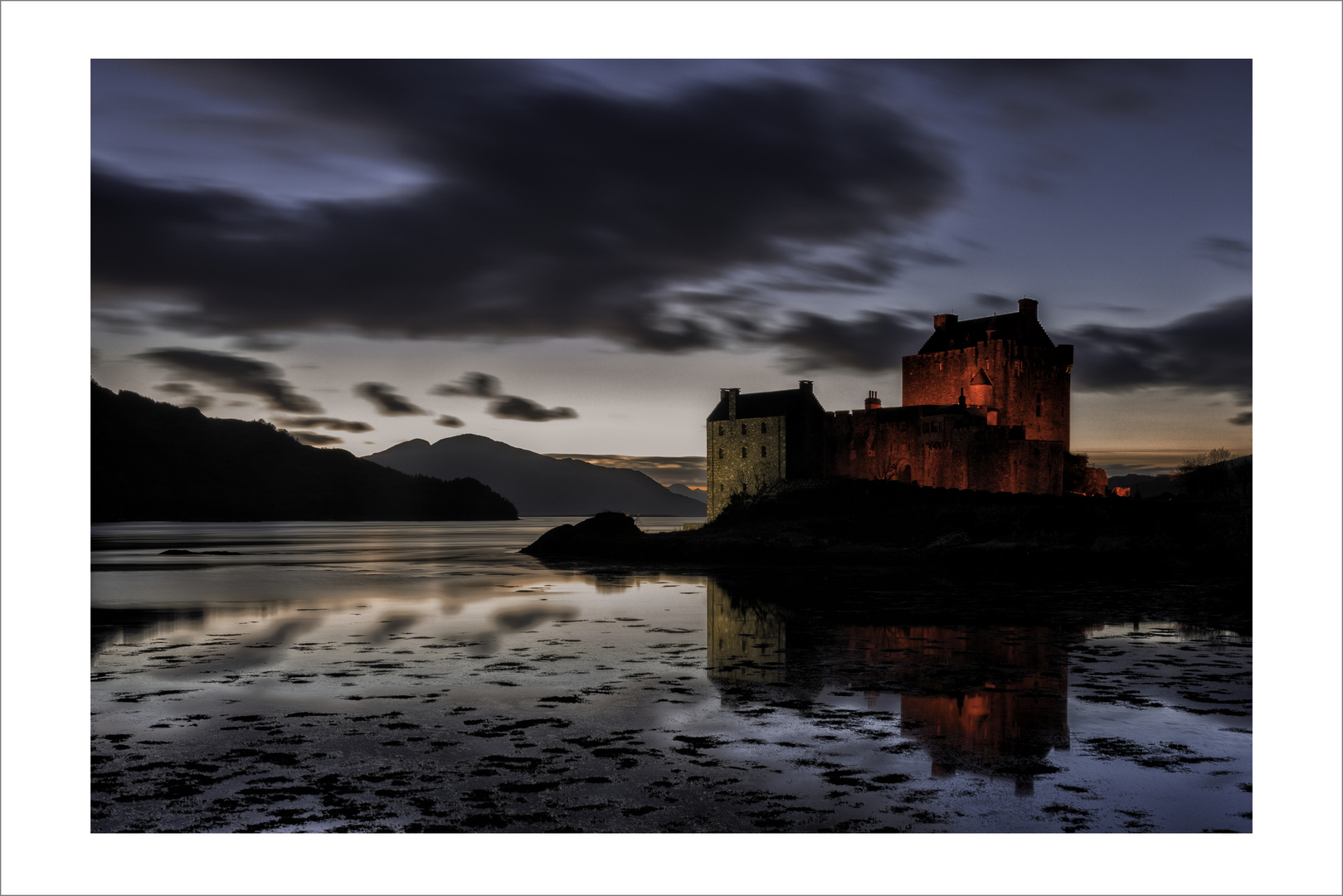 Castle Loch Duich, Schottland 