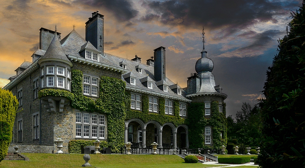 Castle ‘Manoir de Lébioles’ at Spa-Creppe (Belgium)