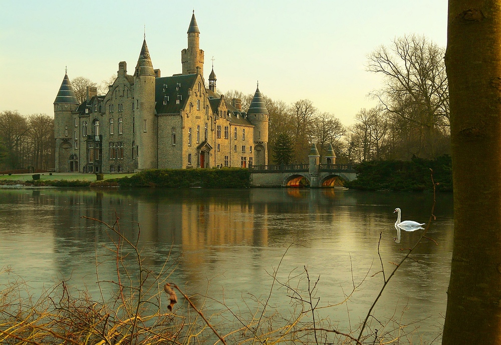 Castle ‘Marnix de Sainte Aldegonde’ at Bornem (Belgium)