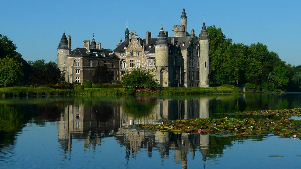 Castle ‘Marnix de Sainte Aldegonde’ at Bornem (Belgium)