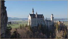 castle on the edge of the alps